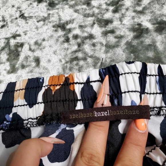 Azel Hazel Colorful Leopard Print Wide Leg Pants - Picture 7 of 11